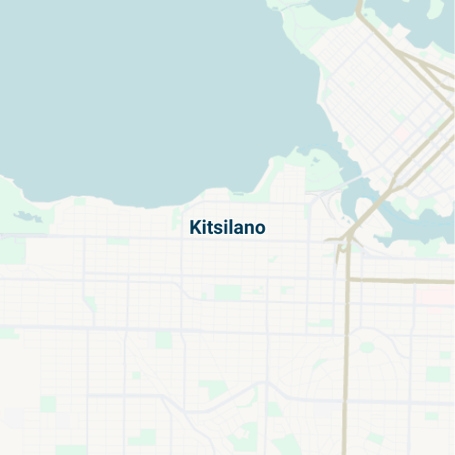 Kitsilano Map