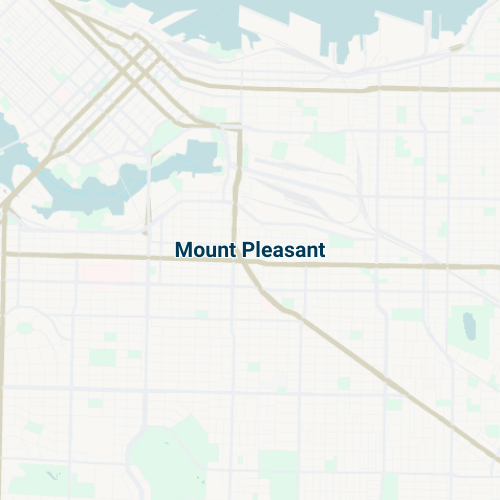 Mount Pleasant Map