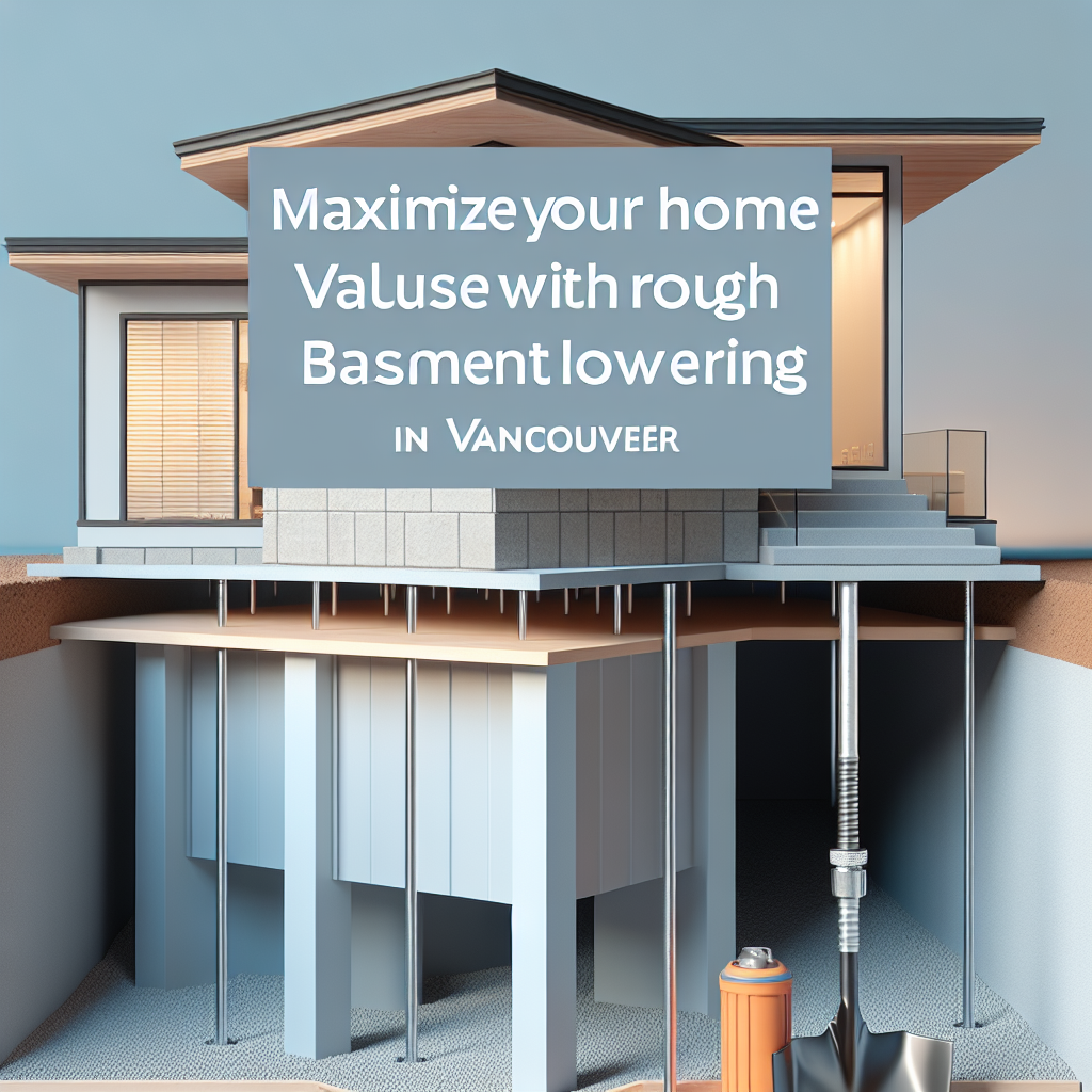 Maximize Your Home Value with Basement Lowering in Vancouver