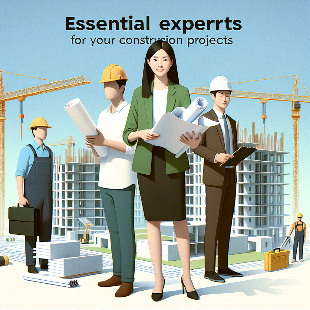 Essential Experts for Your Construction Projects