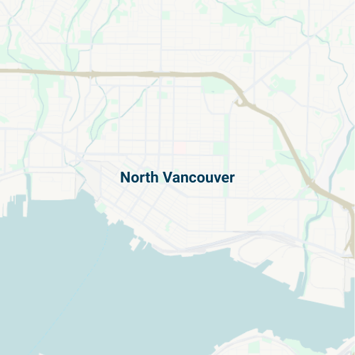 North Vancouver Map