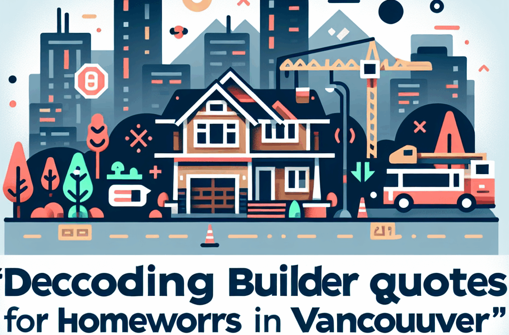 Decoding Builder Quotes for Homeowners in Vancouver
